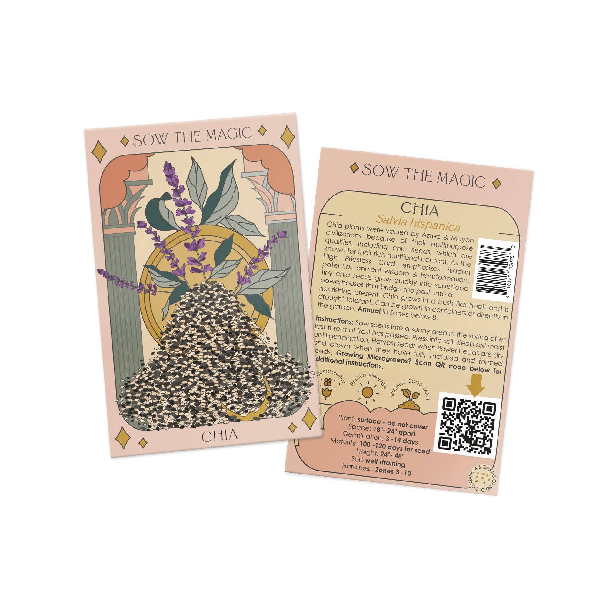 Sow the Magic Chia Tarot Seed - Thumbnail 5