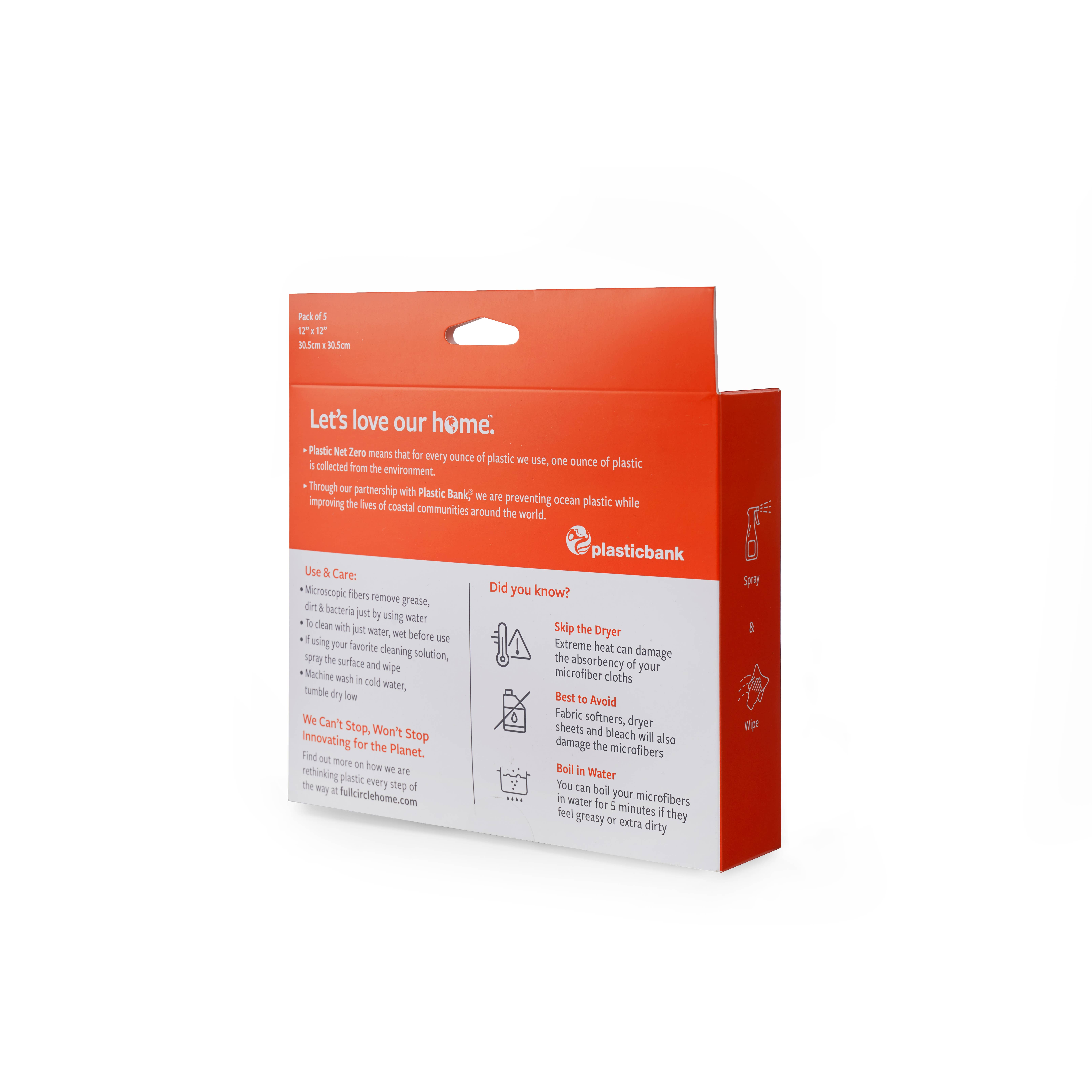 Full Circle Home Renew Microfiber Cloths - Thumbnail 4