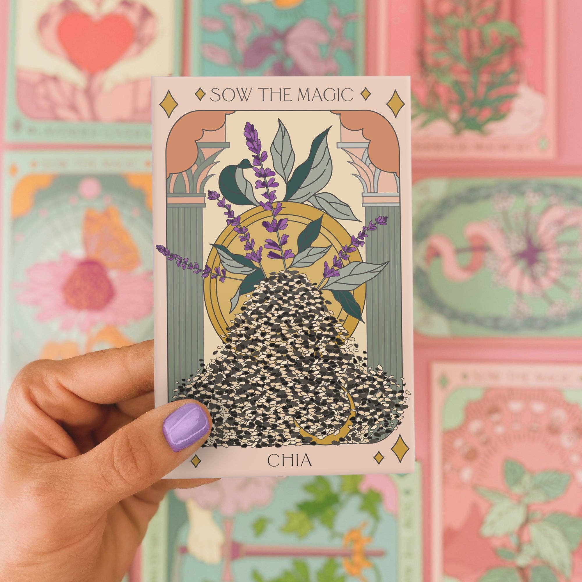 Sow the Magic Chia Tarot Seed - Thumbnail 4