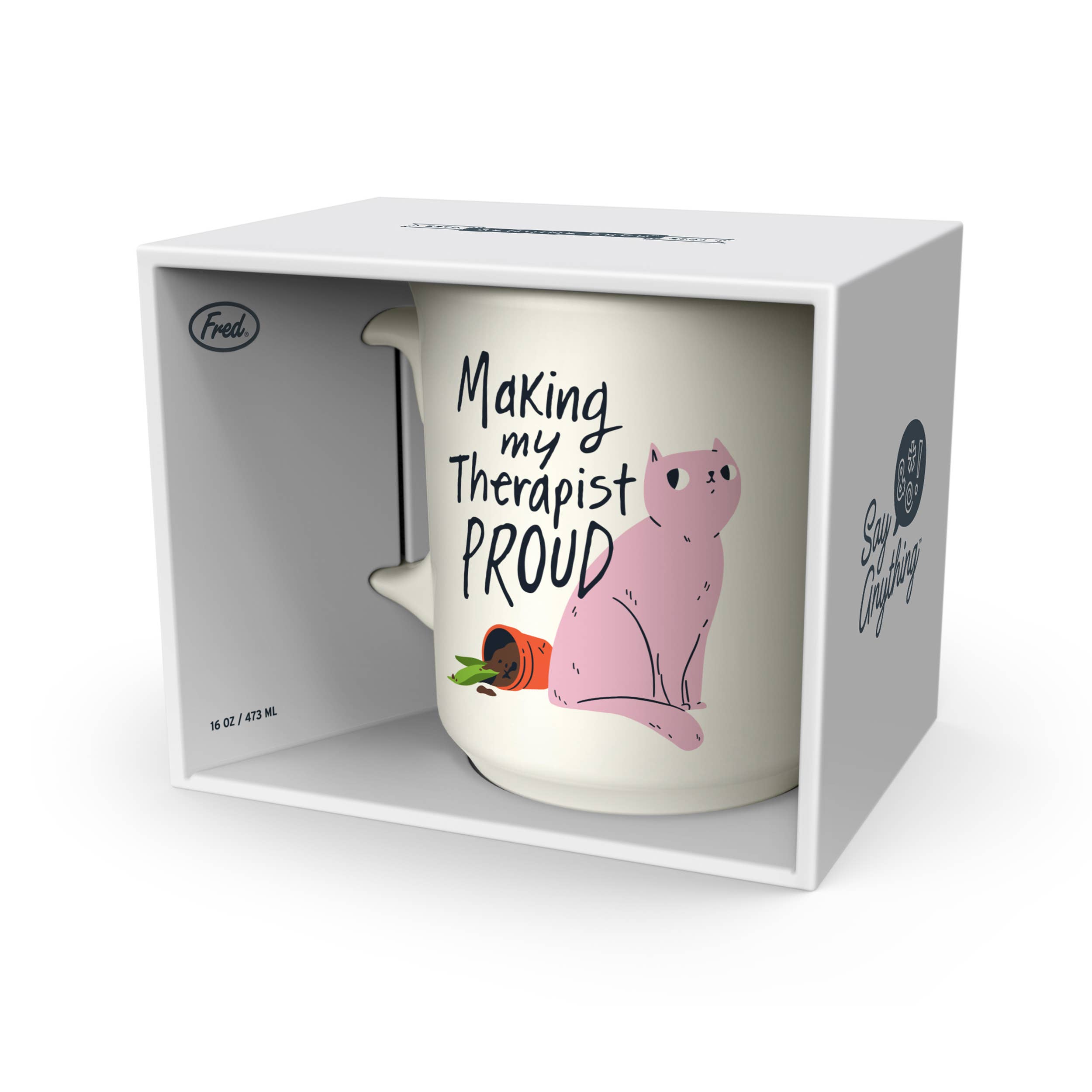 Fred & Friends Say Anything Mug