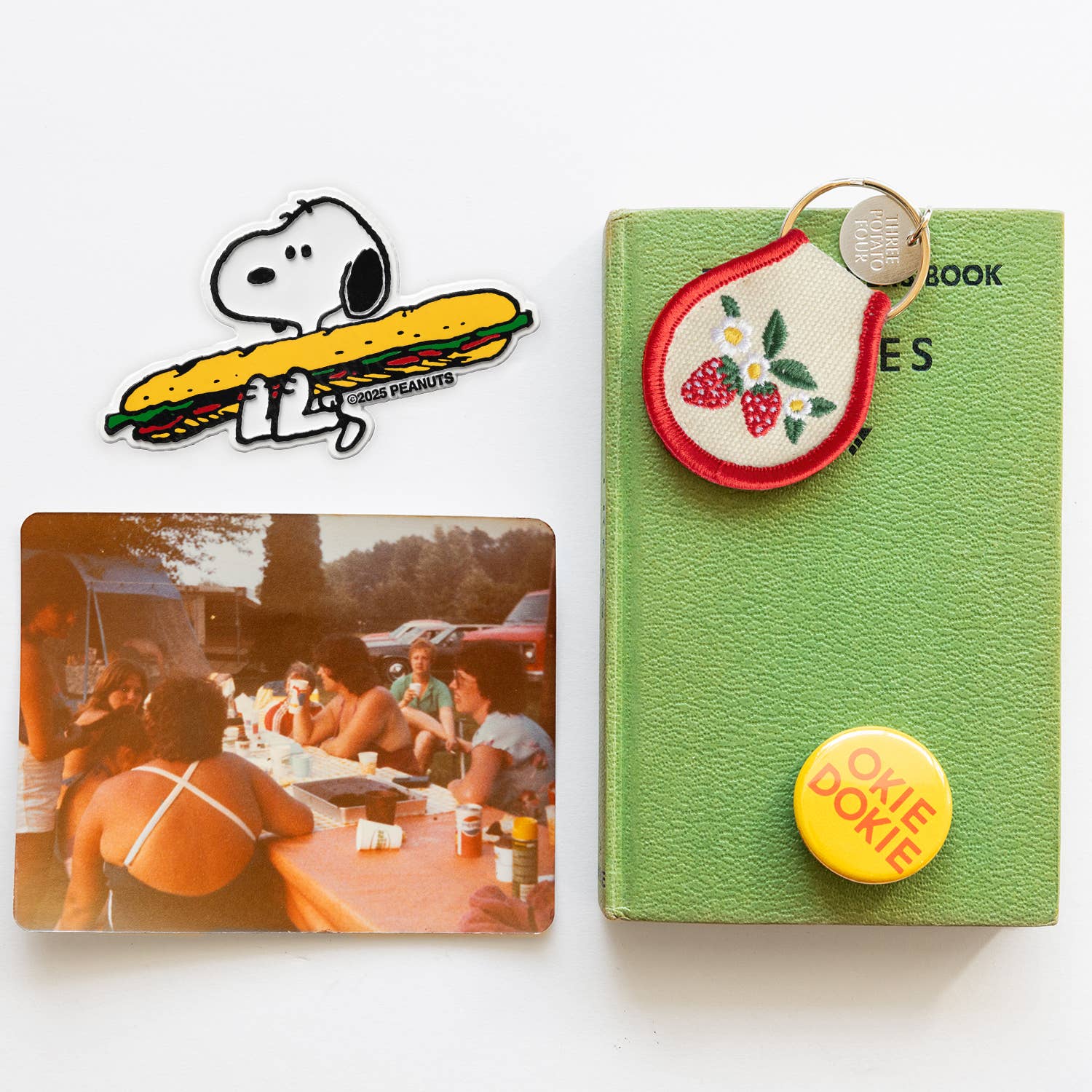 Three Potato Four Good Friends Refrigerator Magnet - Thumbnail 2