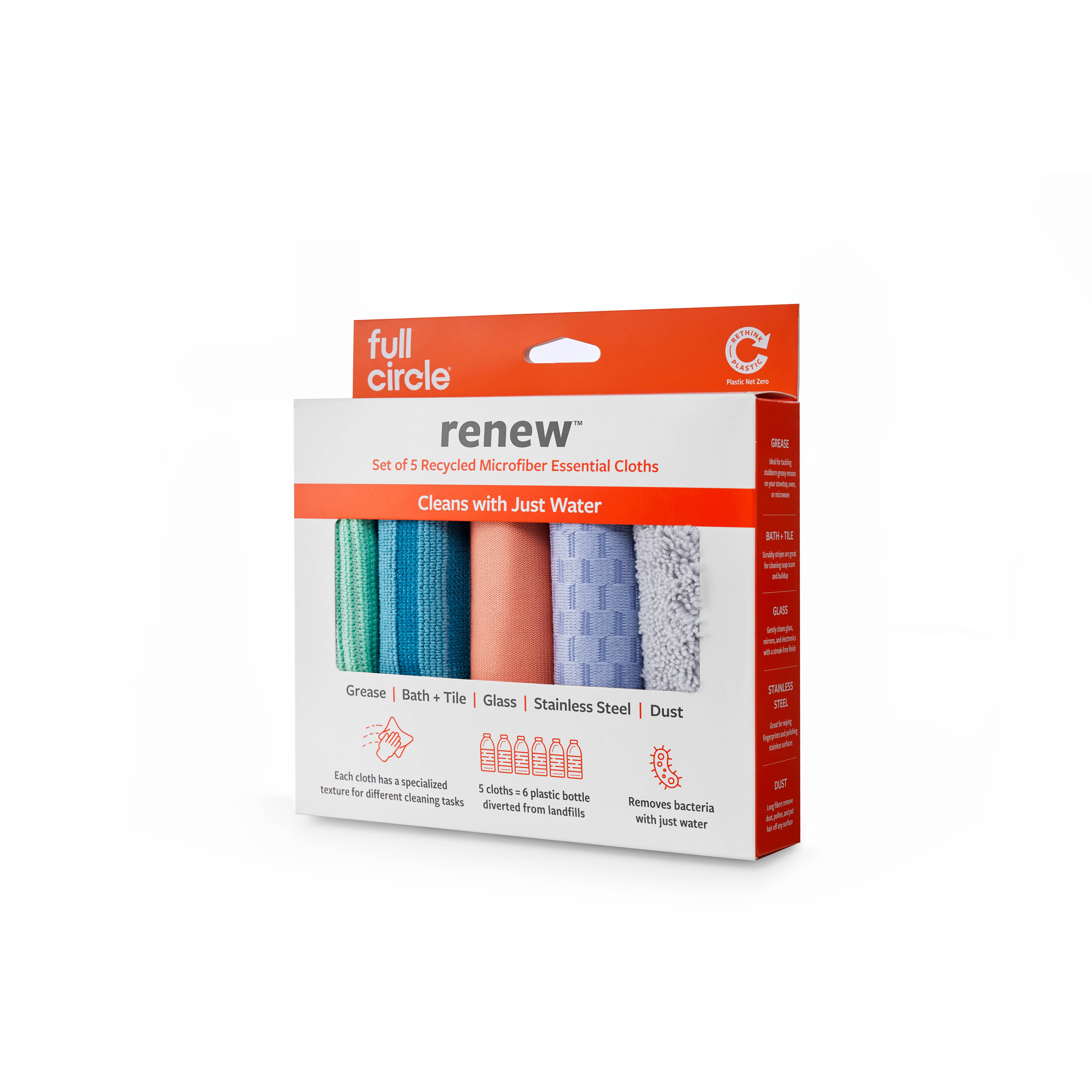 Full Circle Home Renew Microfiber Cloths - Thumbnail 5
