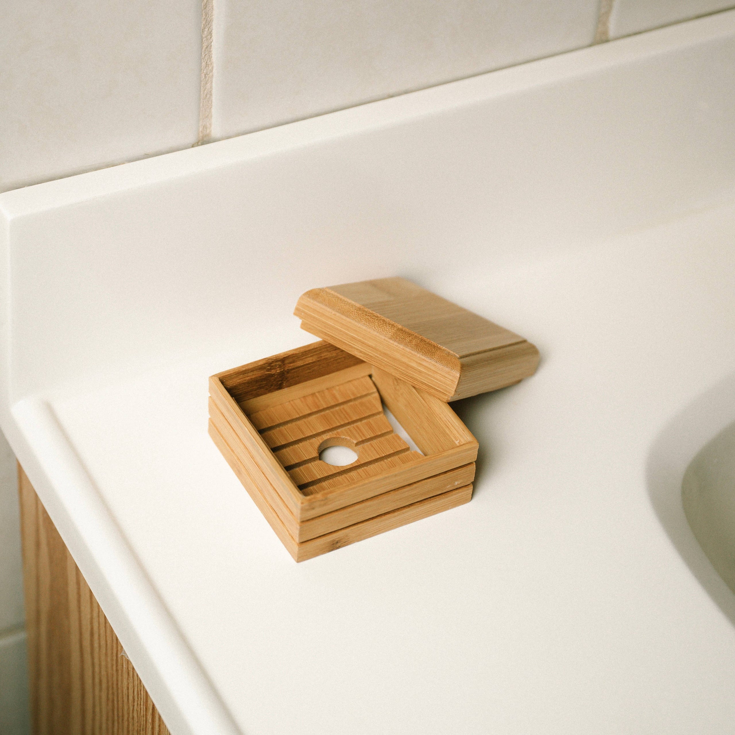 Bamboo shampoo Bar Holder BCAW