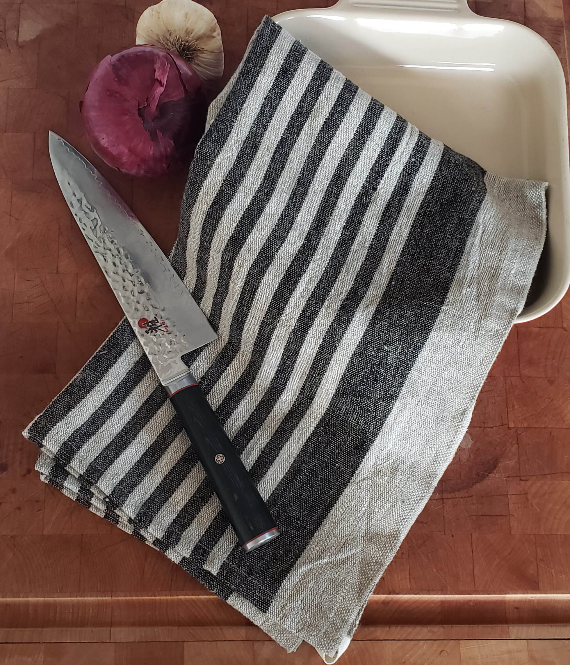 Shop for Handmade Rustic linen dish towels at the Burncoat Center for Arts  and Wellness.